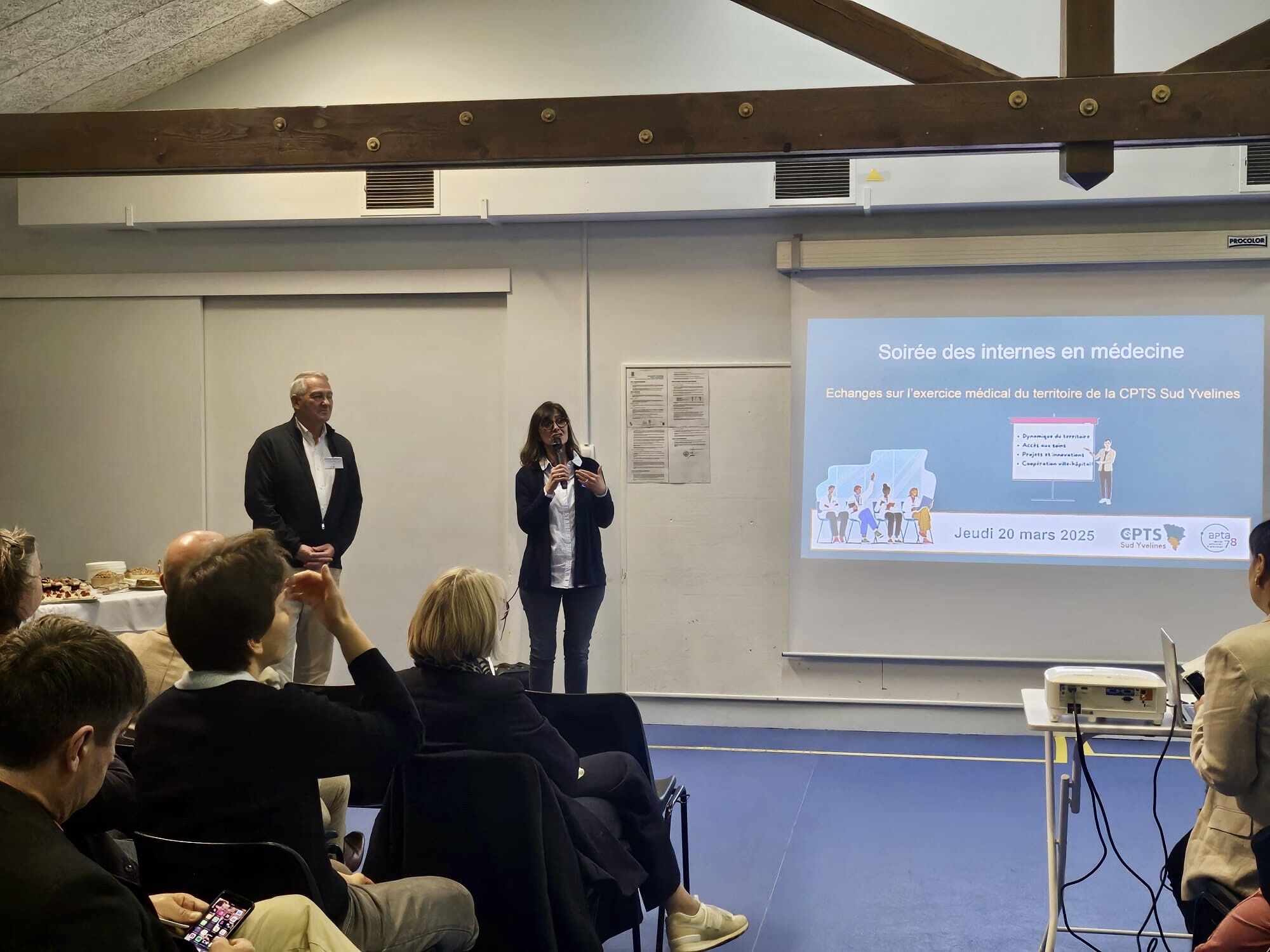 Soirée des Internes et des Jeunes médecins organisée par la CPTS Sud Yvelines et l&rsquo;APTA 78