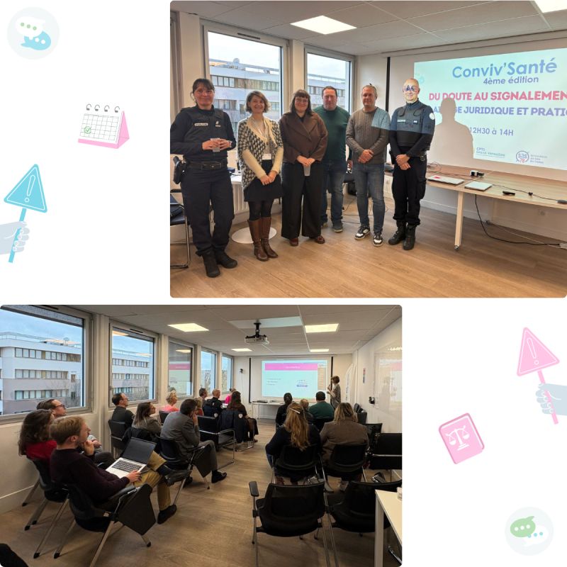 Retour sur le Conviv&rsquo; Santé – 4ème édition – Du doute au signalement – Eclairage juridique et pratique